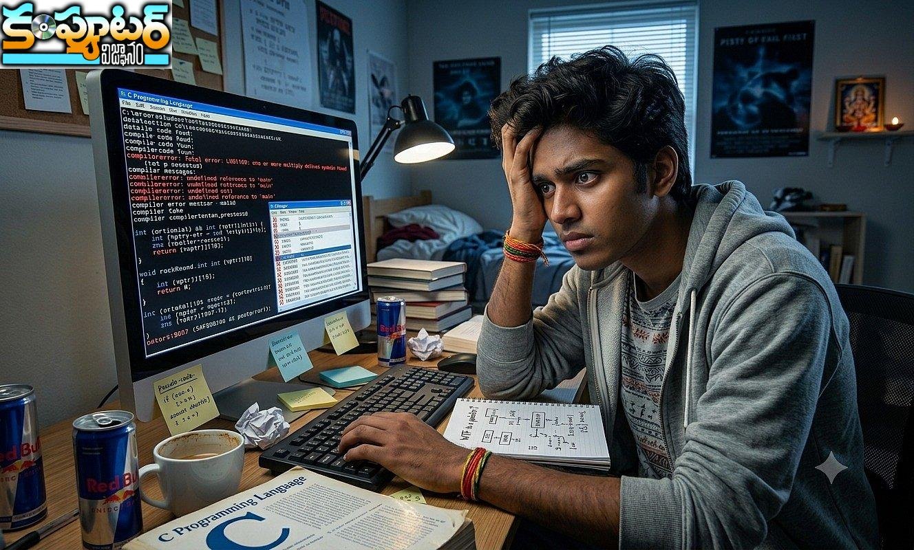 బీటెక్ విద్యార్థులకు మొదటి సవాల్ ‘సి లాంగ్వేజ్’ తోనే వస్తుంది. ఎందుకు?