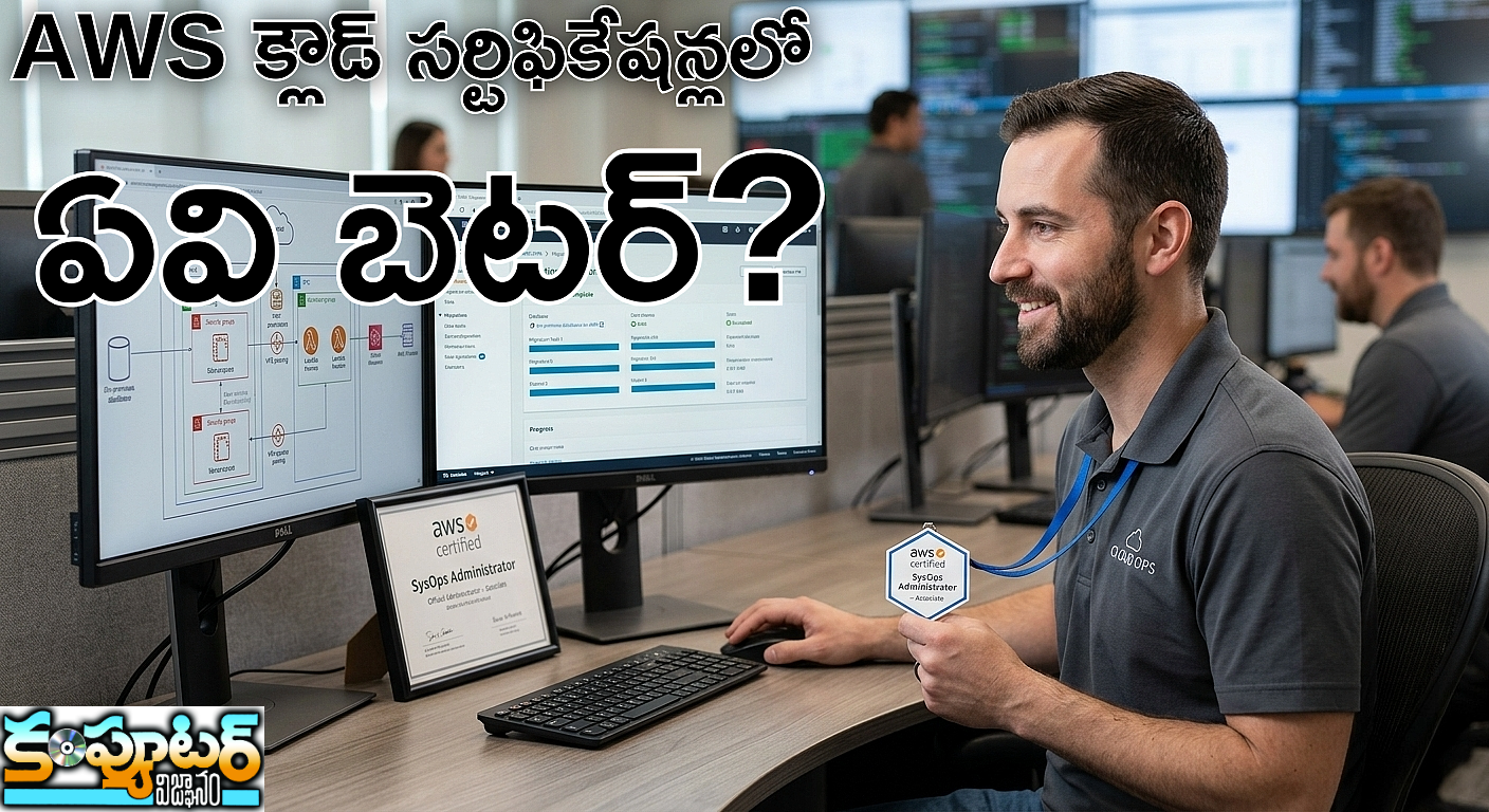 AWS క్లౌడ్‌ స‌ర్టిఫికేషన్లలో ఏవి బెట‌ర్?