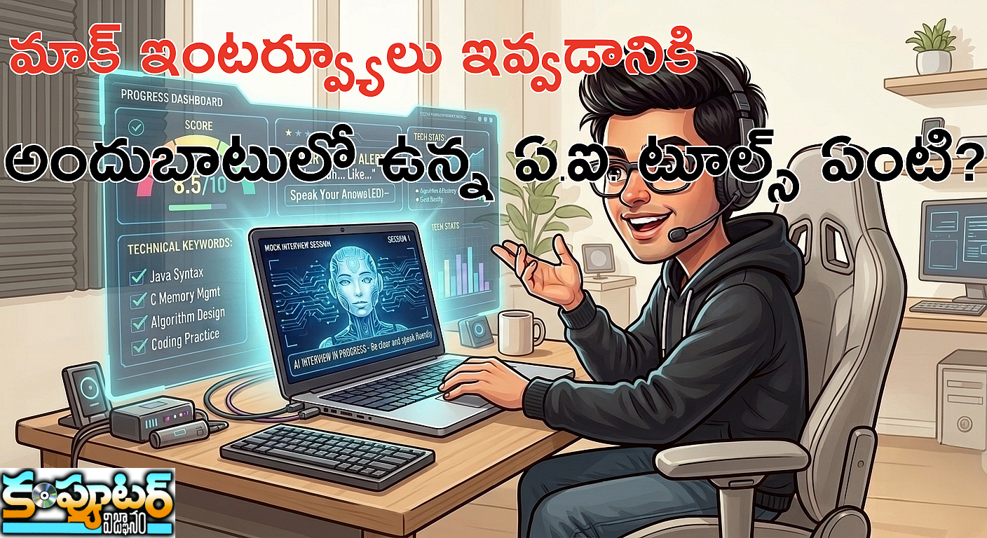 మాక్ ఇంట‌ర్వ్యూలు ఇవ్వ‌డానికి అందుబాటులో ఉన్న ఏఐ టూల్స్ ఏంటి?