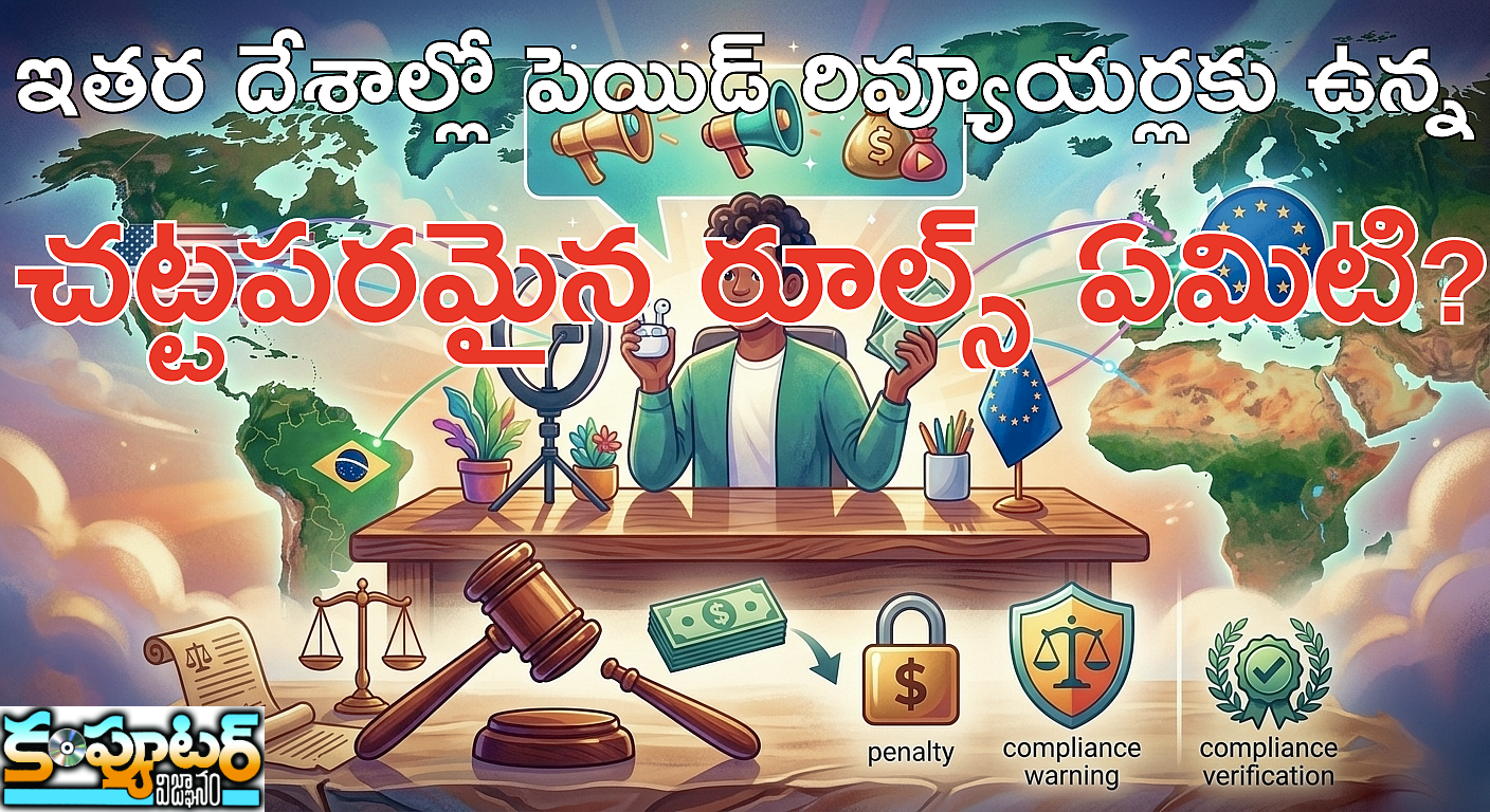 ఇతర దేశాల్లో పెయిడ్ రివ్యూయ‌ర్లకు ఉన్న చట్టపరమైన రూల్స్ ఏమిటి?