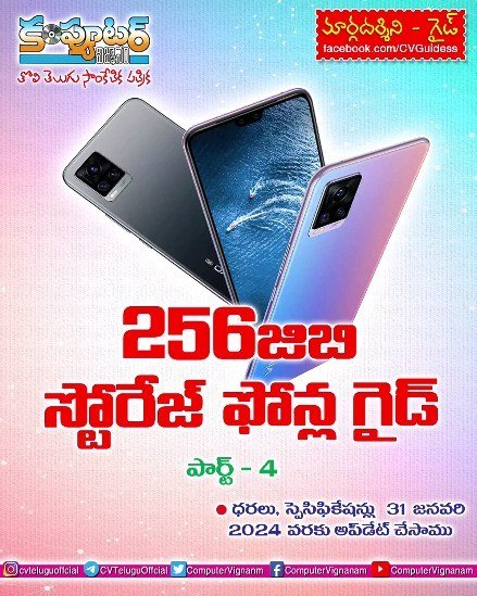 256 జిబి స్టోరేజ్ ఫోన్ల గైడ్ - పార్ట్ 4