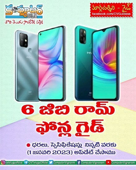 6 జిబి రామ్ ఫోన్ల గైడ్