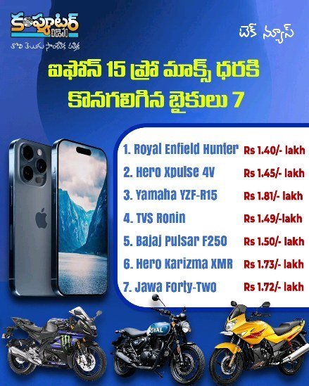 ఈరోజు (సెప్టెంబర్ 28 2023) టెక్ న్యూస్