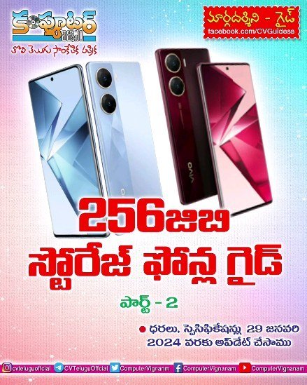 256 జిబి స్టోరేజ్ ఫోన్ల గైడ్ - పార్ట్ 2