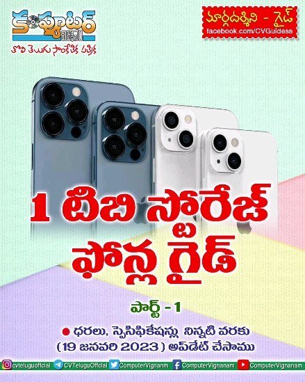 1 టిబి స్టోరేజ్ ఫోన్ల గైడ్