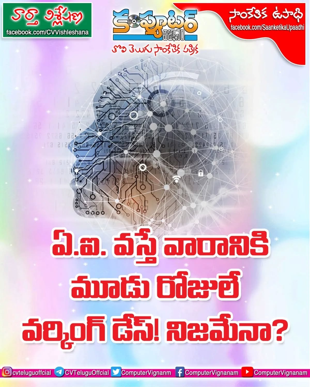 ఏఐ వస్తే వారానికి మూడు రోజులే వర్కింగ్ డేస్!
